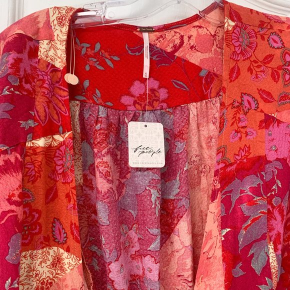 Free People - Ashley Summer Wrap Crop Top in Fun Combo - Picture 11 of 16